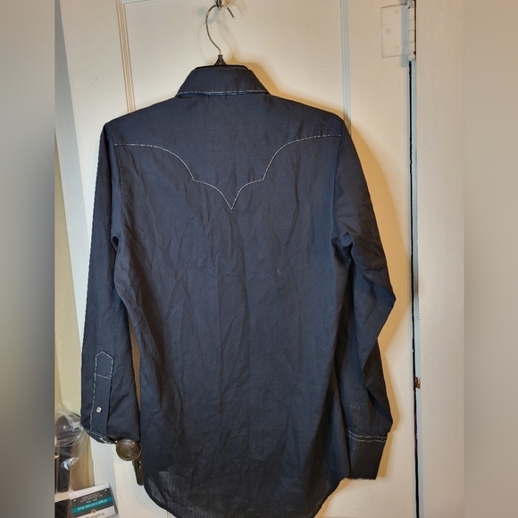 Rock mountain Vintage Ranch Wear Rodeo Tru West 15.5 made in USA - Picture 10 of 14